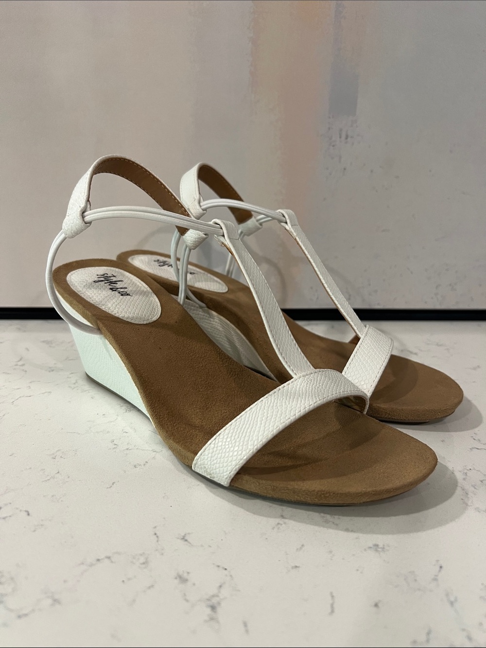Style & Co. Women's Mulan Wedge Heel Sandals Size 8.5